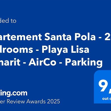 Apartement Santa Pola - 2 Bedrooms - Playa Lisa Tamarit - Airco - Parking Zewnętrze zdjęcie